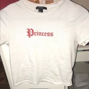 Princess crop top